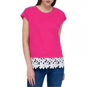 NWT Barbie Pink Tommy Hilfiger Top